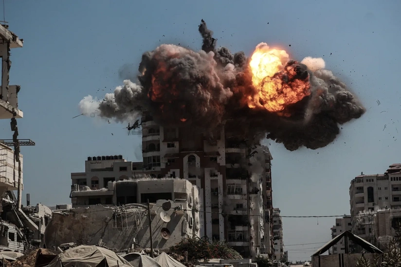 ЦАХАЛ атаковал город Газа с целью ликвидации боевика ХАМАС