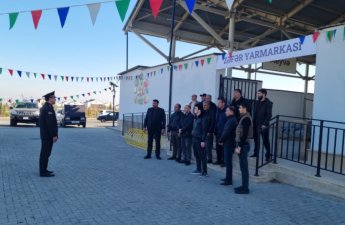 Bu nazirliyin əməkdaşları işğaldan azad olunmuş ərazilərdə sakinlərlə profilaktik söhbətlər apardı - FOTOLAR