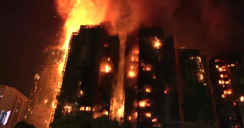 Honkonqdakı güclü yanğının vurduğu zərərin məbləği açıqlandı
