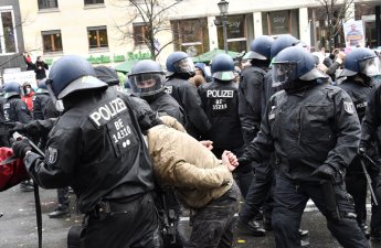 Полиция Берлина задержала 18 человек в связи с беспорядками