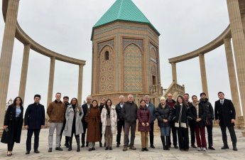 Britaniyanın Azərbaycan üzrə ticarət elçisi Naxçıvanda səfərdədir - FOTO