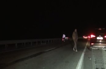 Goranboyda uzunqulaq zəncirvari qəzaya səbəb oldu - FOTO