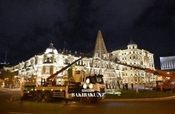 Bakı Yeni ilə belə hazırlaşır - FOTOLAR