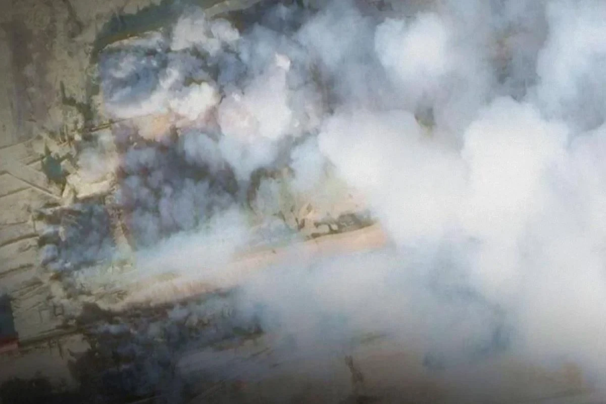 Ukrayna Müdafiə Qüvvələri Həştərxan qaz emalı zavoduna zərbə endirib