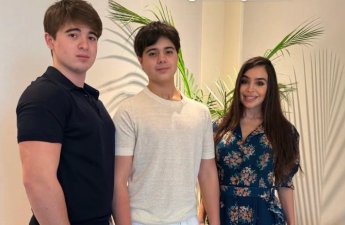 Leyla Əliyeva oğulları ilə FOTOsunu paylaşdı