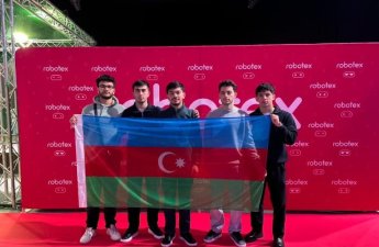 UNEC tələbələri “Robotex International 2025” yarışında birinci olublar - FOTO