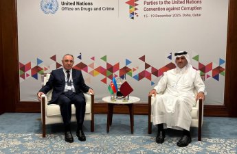 Baş prokuror xarici həmkarları ilə görüşlər keçirdi - FOTOLAR