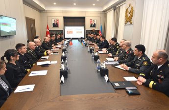 Bakıda 17-ci Azərbaycan-Türkiyə Yüksək Səviyyəli Hərbi Dialoq İclası keçirilir