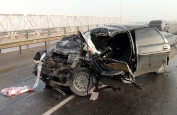 Salyanda AĞIR QƏZA: ölən var - FOTOLAR