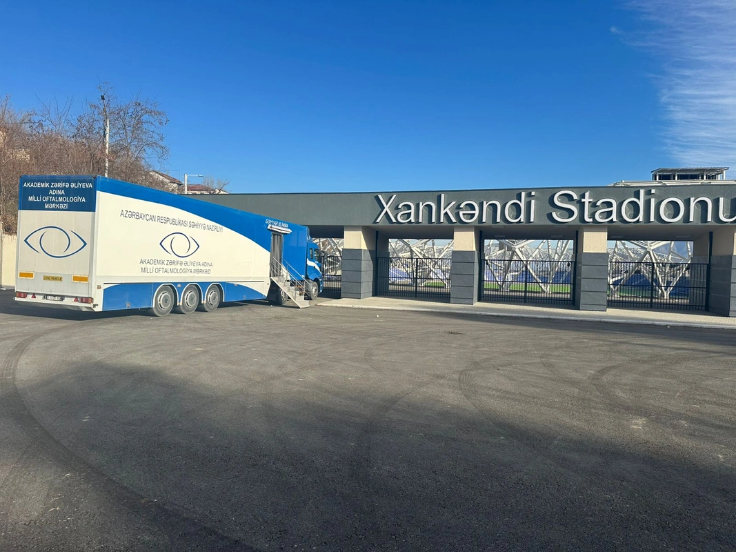 Səhiyyə Nazirliyi Xankəndidə ikigünlük səyyar oftalmoloji aksiya keçirib