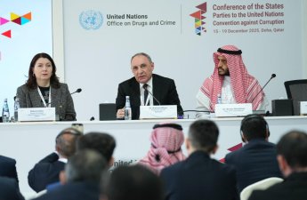 Kamran Əliyevin rəhbərlik etdiyi heyət Dohada BMT tədbirində iştirak edir - FOTO