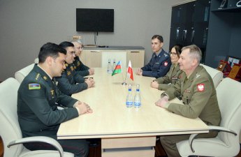 Azərbaycanla Polşa arasında hərbi tibb sahəsində əməkdaşlıq müzakirə olunub - FOTO