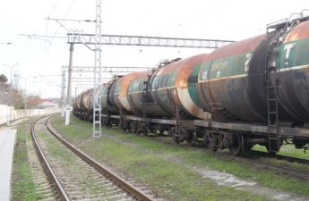 Состав с топливом для Армении отправлен с ж/д станции Беюк-Кясик