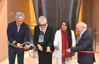 Heydər Əliyev Mərkəzində “And və Qafqaz dağları arasında təxəyyül dünyası” sərgisinin açılışı olub - FOTO