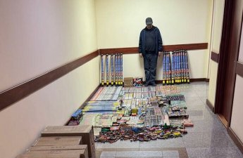 Bakıda pirotexniki vasitələrin satıldığı anbar aşkarlandı