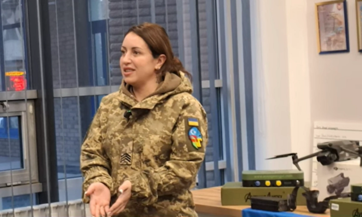 Rusiya-Ukrayna cəbhəsində döyüşən Samirə Səmədova: 
