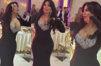 Dar libas, dekolte... – “Pişik Günel” sosial şəbəkəni qarışdırdı + VİDEO