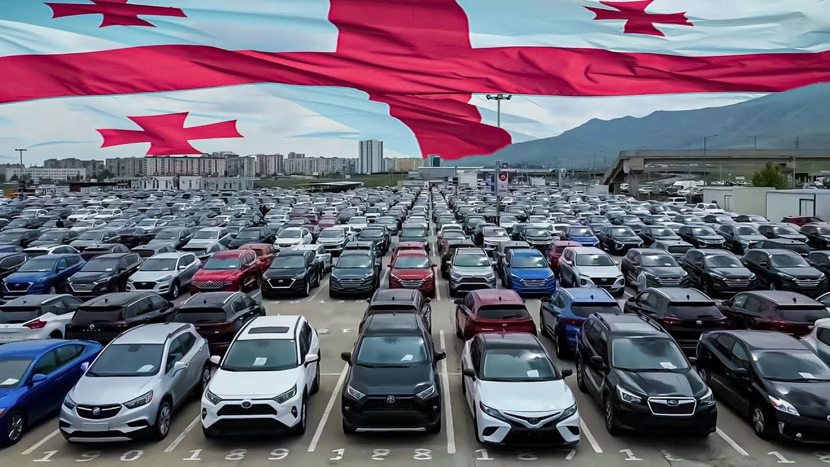 Азербайджан импортировал 7 300 автомобилей из Грузии