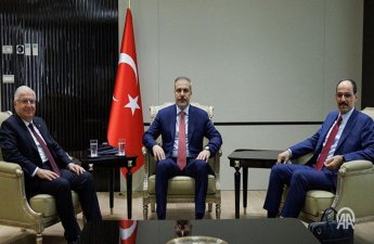 Хакан Фидан, Яшар Гюлер и Ибрагим Калын прибыли в Сирию