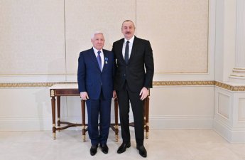 Dağıstanın rəhbəri Prezident İlham Əliyevi təbrik edib