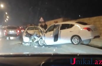 Məhkəmə hakiminin öldüyü qəza yerindən VİDEO