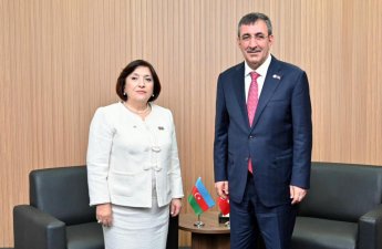 Джевдет Йылмаз и Сахиба Гафарова обсудили межпарламентское сотрудничество