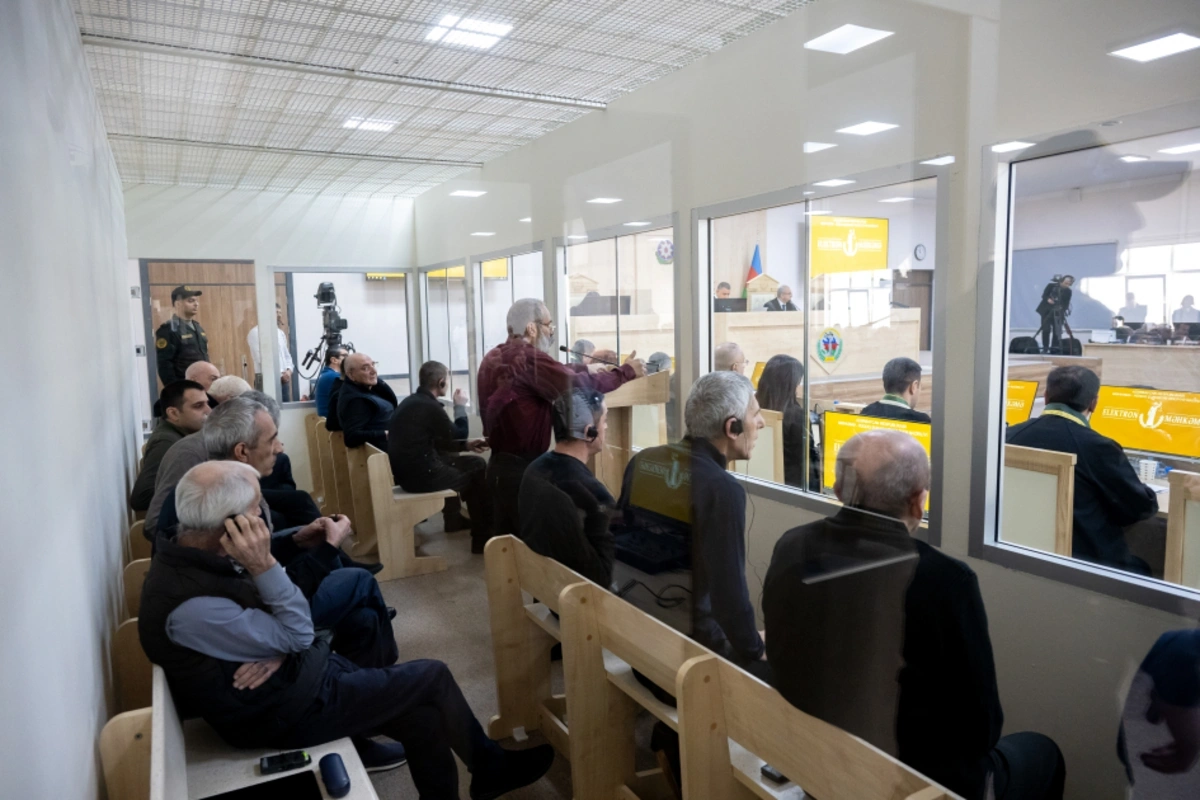 Ermənistan vətəndaşlarının məhkəməsi təqsirləndirilən şəxslərin son söz çıxışları ilə davam etdirilir