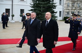 Peter Pelleqrini Prezident İlham Əliyevi təbrik edib