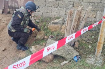 Bakıda sursat aşkarlandı - FOTO/VİDEO