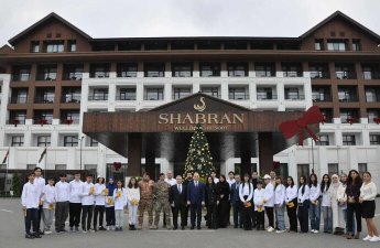 Şabranda VII “Qardaşlaşmış Qarabağ Məktəbləri” Qış düşərgəsinə start verildi - FOTO