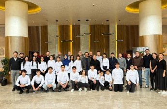 Olimpiya çempionları şəhid övladları ilə görüşüb!