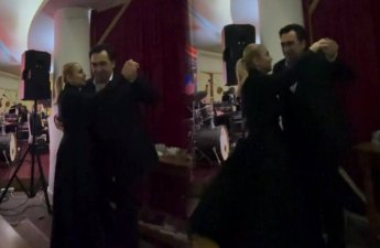 Brilliant Dadaşova oxudu, Eltonla xanımı rəqs etdi - VİDEO