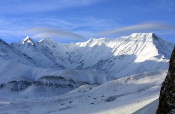 Горы Ордубадского района засыпало снегом