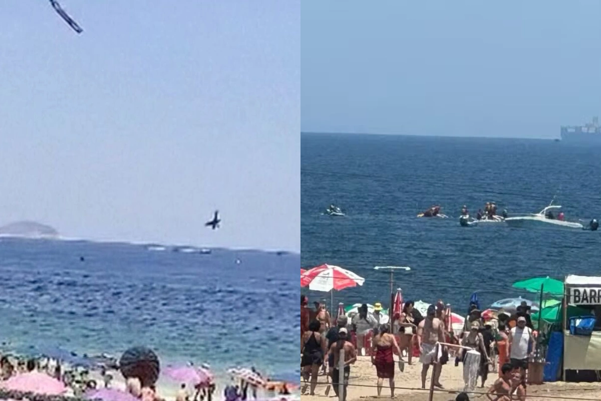 Reklam təyyarəsi Rio-de-Janeyroda okeana düşdü: Pilot həlak oldu