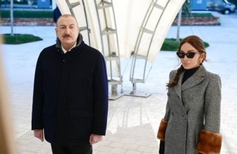 Президент Азербайджана поделился кадрами с посещения 