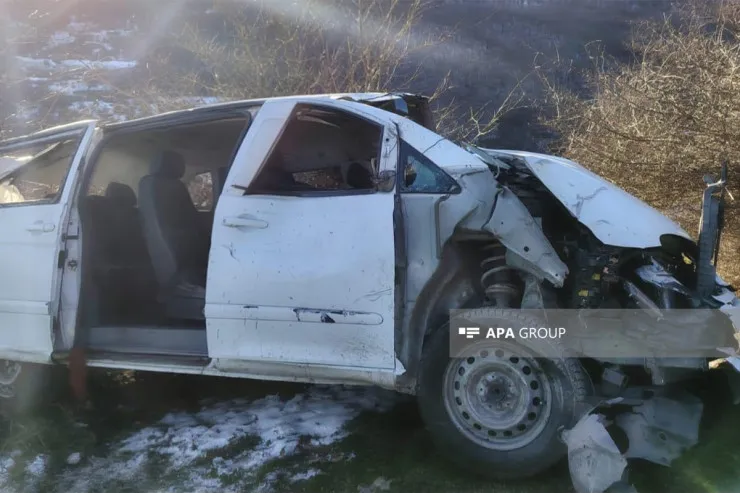 Mikroavtobusun aşması nəticəsində xəsarət alanların vəziyyəti AÇIQLANDI