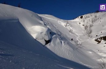 В Турции три пастуха попали под снежную лавину