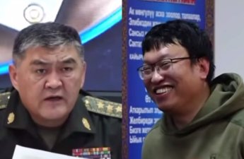 Qırğızıstan rəsmisi çinli iş adamını rusca danışmağına peşman etdi – VİDEO