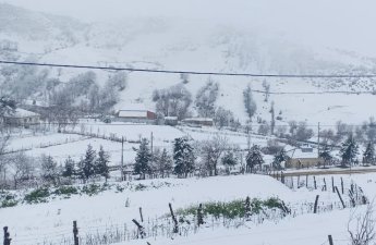 Cəlilabadın dağlıq kəndlərinə qar yağıb