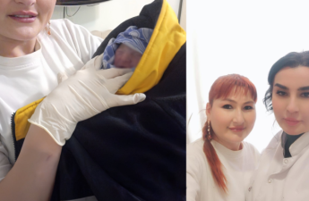 Bir əkiz təcili yardım maşınında, digəri isə xəstəxanada dünyaya gəldi - FOTO