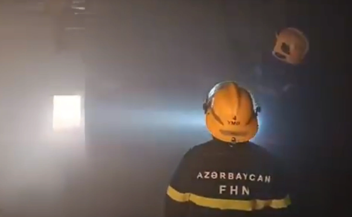 Bakıda məşhur hamamda yanğın olub