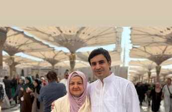 Tənzilə Rüstəmxanlı Ümrə ziyarətinə getdi