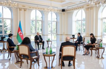 Prezident İlham Əliyevin yerli televiziya kanallarına müsahibəsi yayımlanır - CANLI