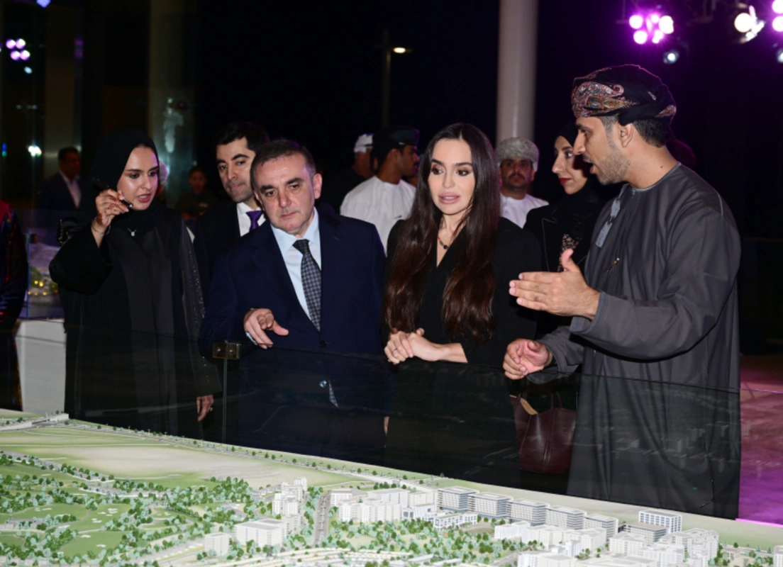 Leyla Əliyeva Omanın Turizmin İnkişafı Şirkəti tərəfindən həyata keçirilən layihələrlə tanış oldu