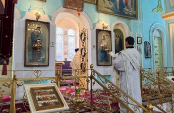 Gəncədə provaslavlar Milad bayramını qeyd edir - FOTOLAR