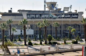 Suriya Hələb hava limanından uçuşların dayandırılmasını uzadıb