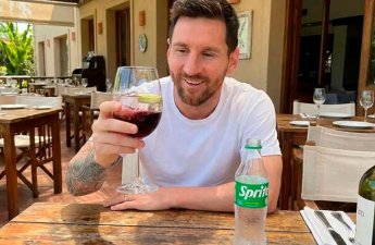 Messinin qeyri-adi vərdişi: “Şərabla Sprite