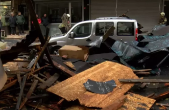 İstanbulda fırtına nəticəsində 45 ağac qopub, 89 dam uçub