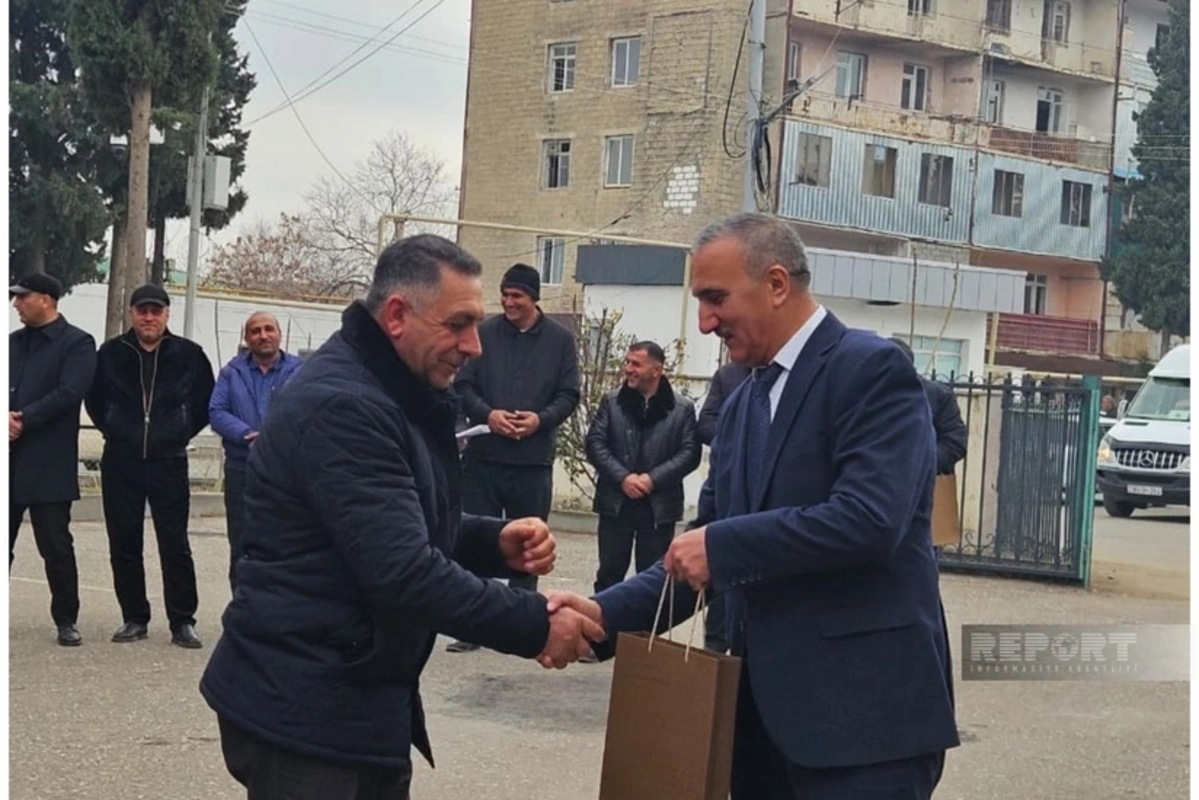 Ağdərənin dörd kəndinə qayıdan ailələrə mənzillərin açarları təqdim edilib