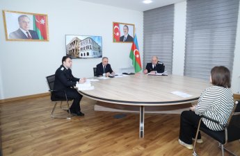 Baş prokuror Pirallahıda vətəndaşları qəbul edib - FOTO